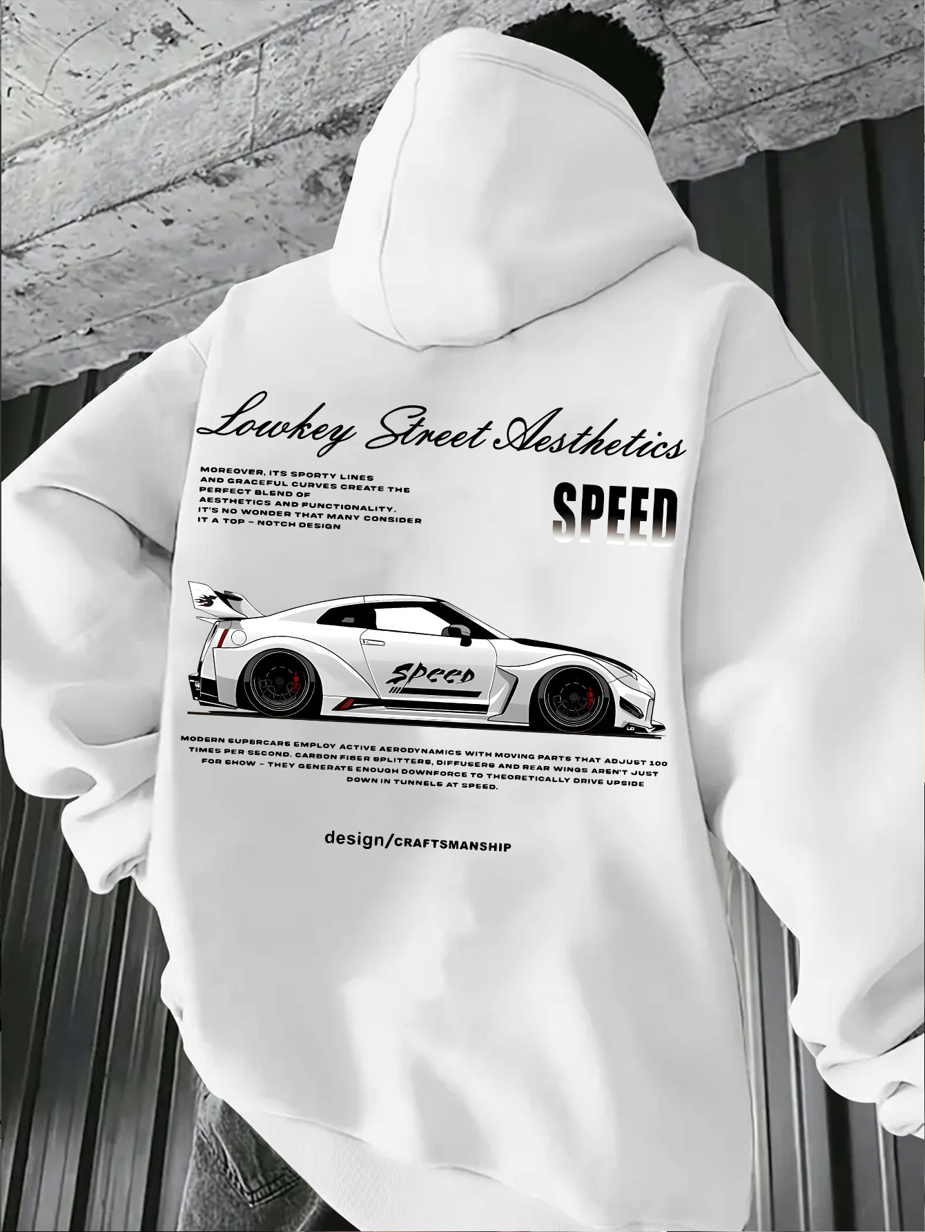 Fear Of God Essential - 2026 New Arrival Sports Car Graphic