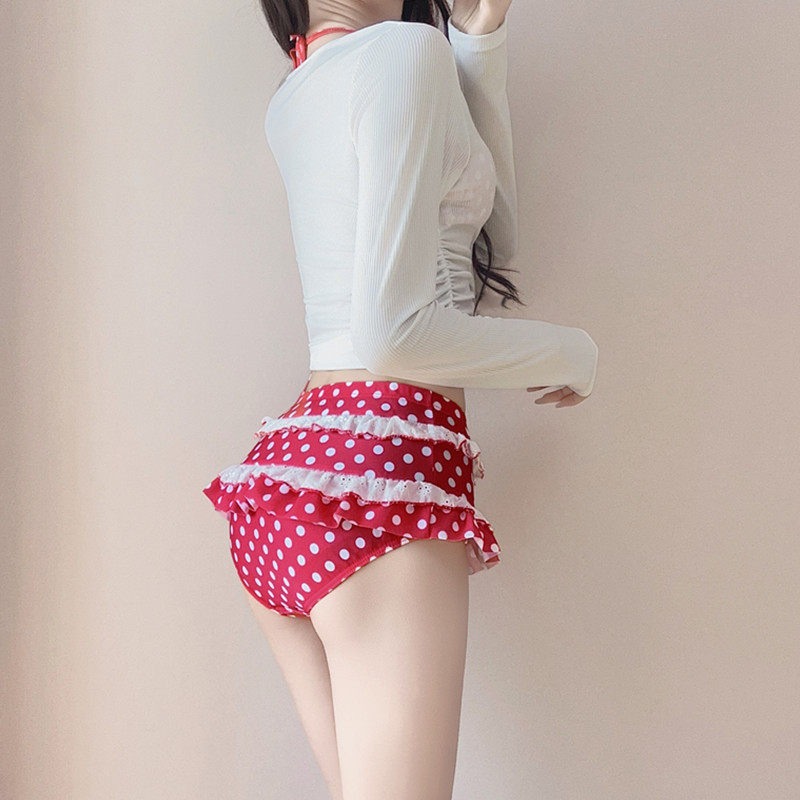 Women's 3-piece Bikini Red Pol - A Bathing Ape Camo 评论和价格