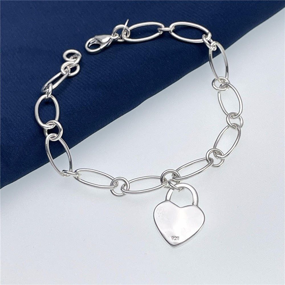 Popular Brands 925 sterling Si - Streetwear Brand Heart 评论和价格