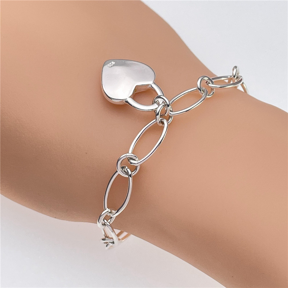 Popular Brands 925 sterling Si - Streetwear Brand Heart 评论和价格