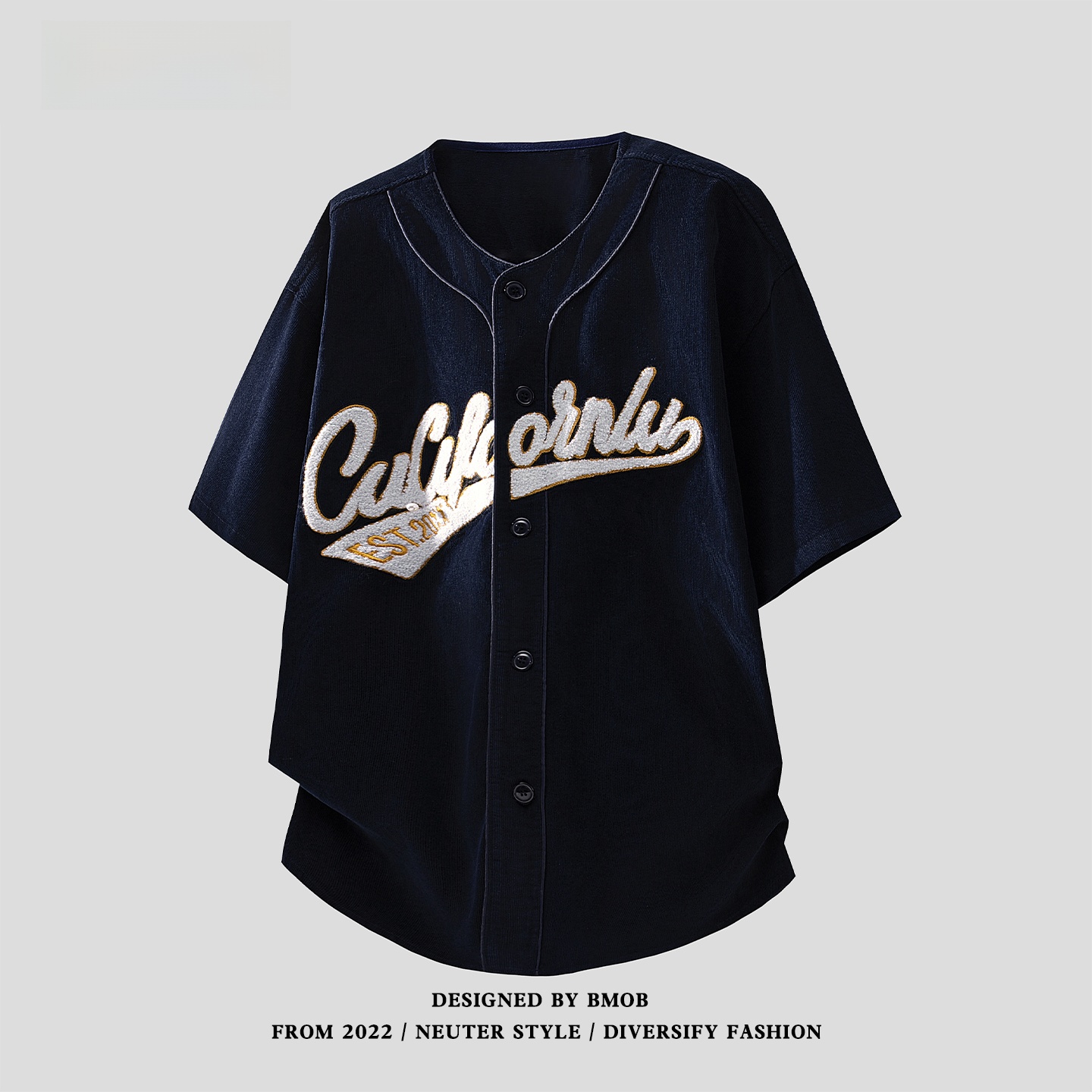 BMOB Baseball Jersey Short Sle - Streetwear Brand Jersey 评论和价格