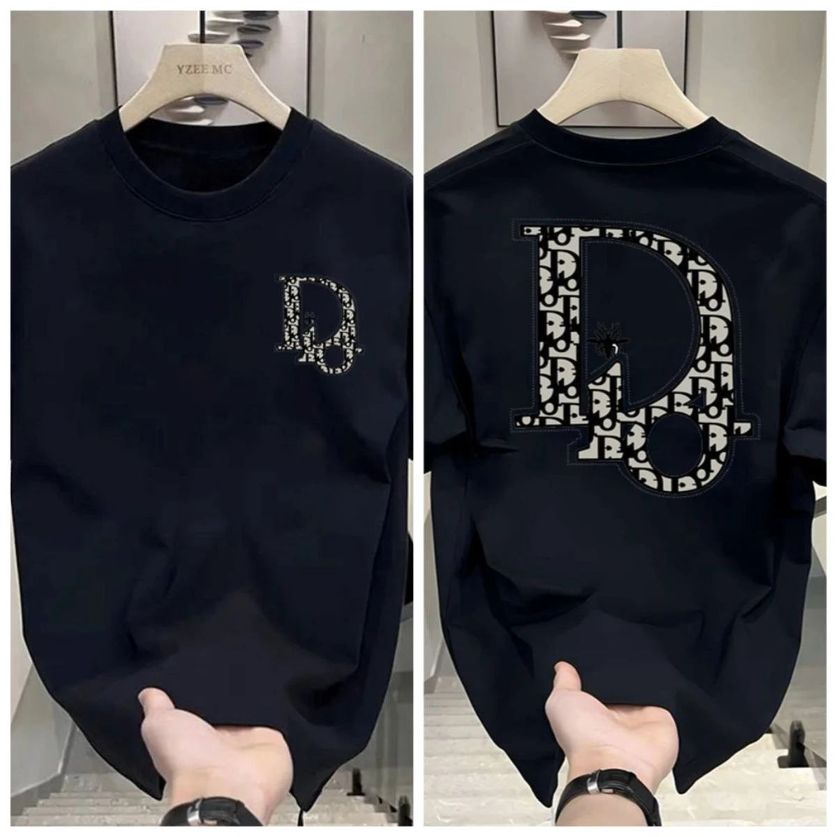100% pure cotton men's luxurio - Streetwear Brand Jersey 评论和价格