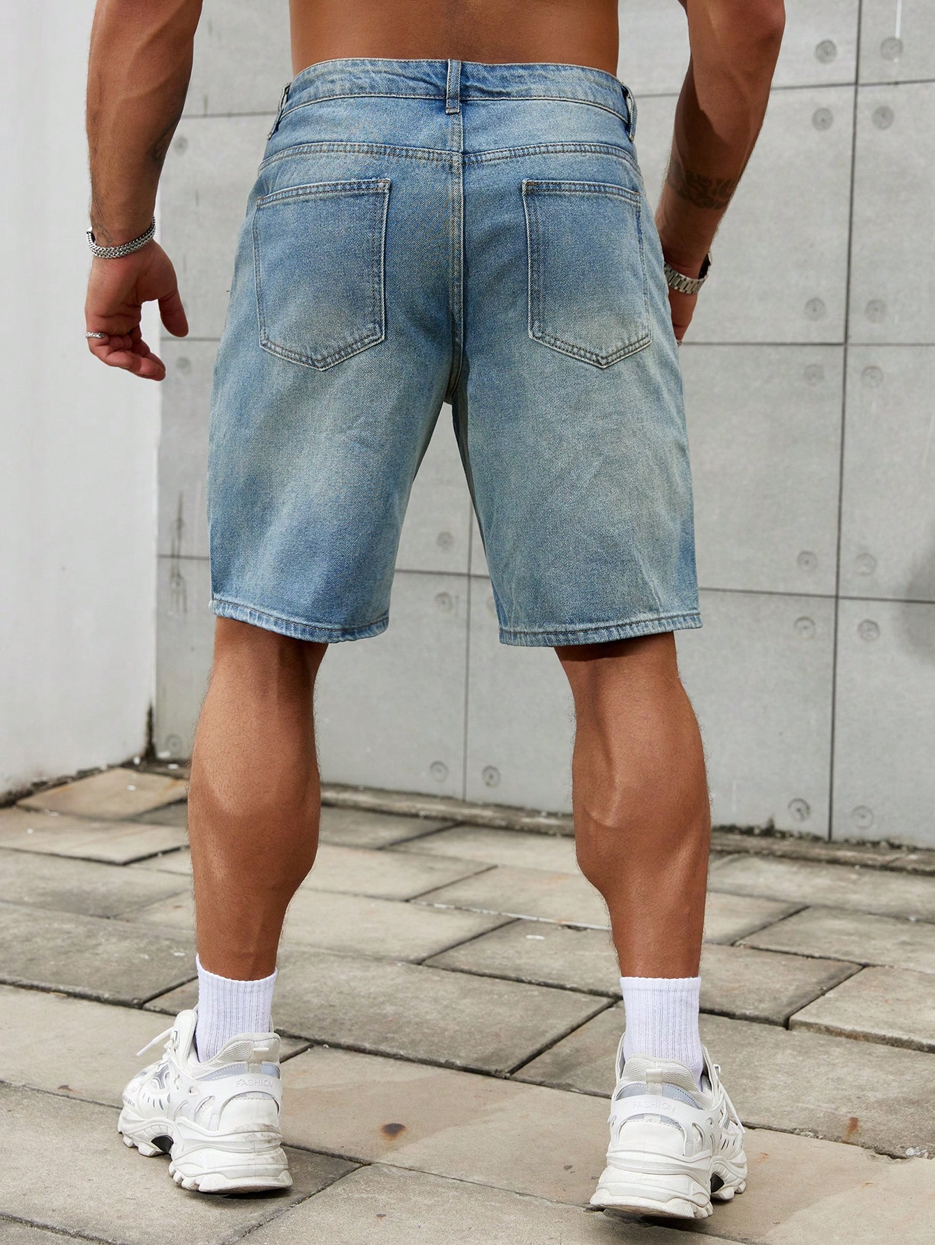 New Fashion Mens Ripped Short  - Streetwear Brand New 评论和价格