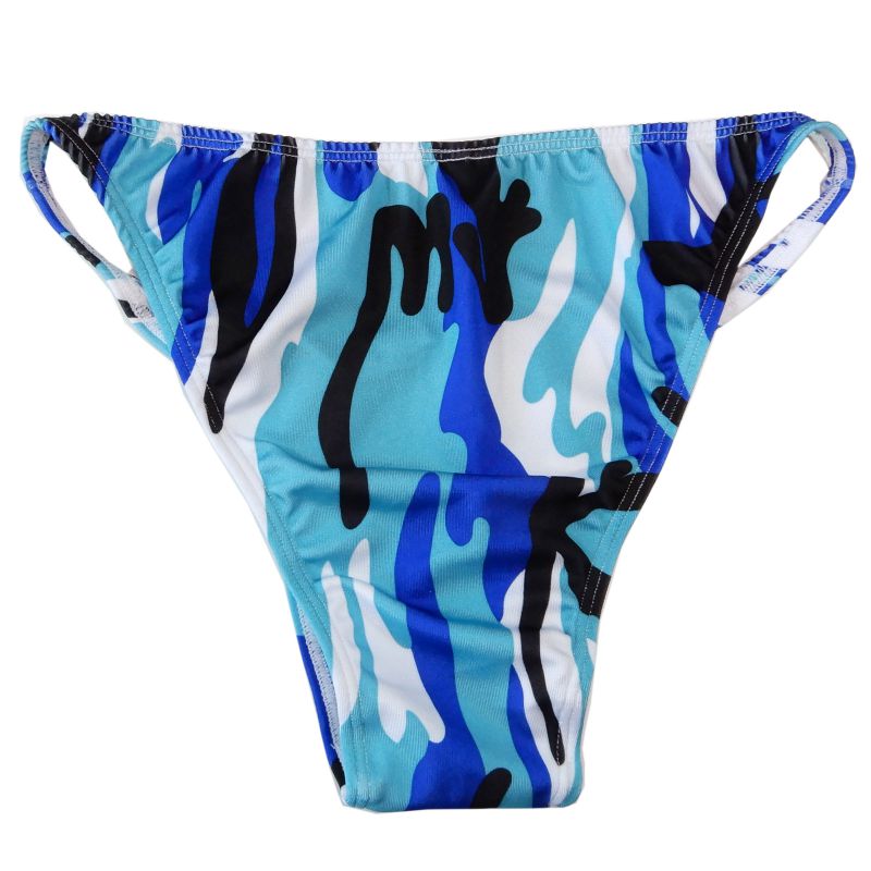 Mens String Bikini Stripe Jers - A Bathing Ape Camo 评论和价格