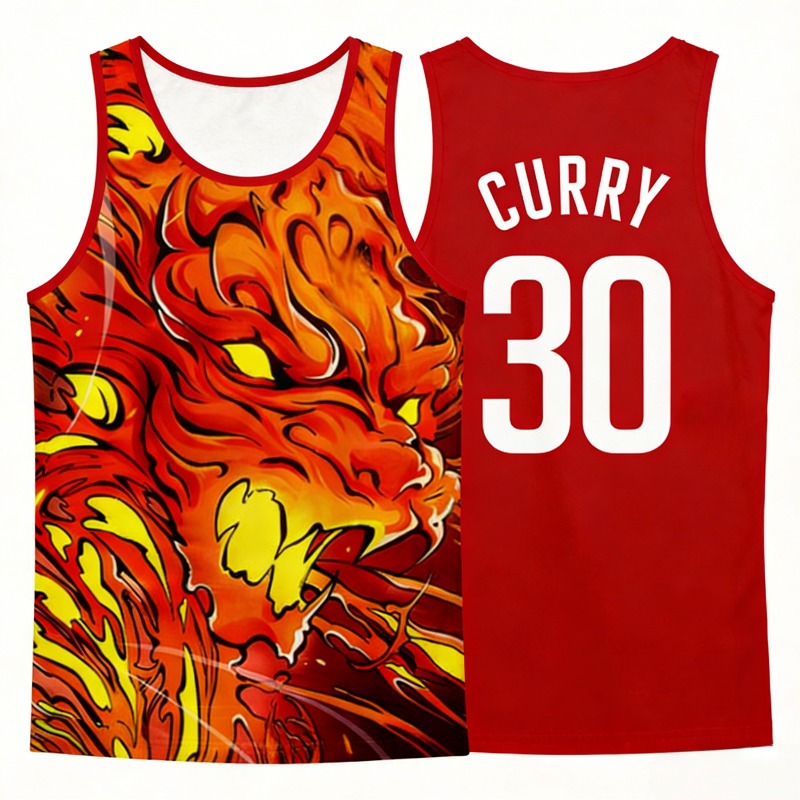 2026 Summer Anime Flame Patter - Streetwear Brand Jersey 评论和价格