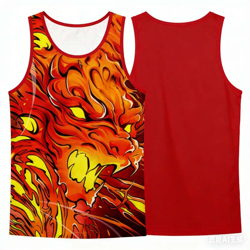 2026 Summer Anime Flame Patter - Streetwear Brand Jersey 评论和价格