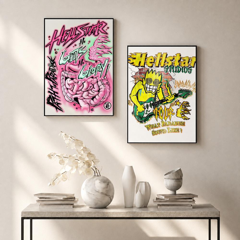 Streetwear Brand Hellstar Post - Streetwear Brand Poster 评论和价格