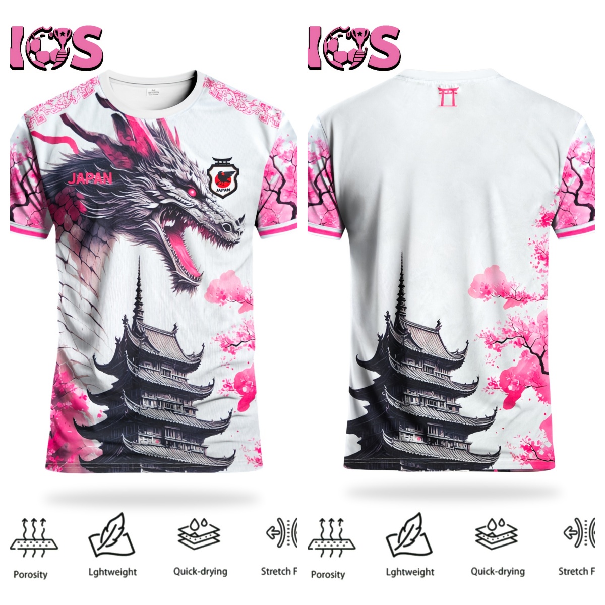 TNOS Sport Brand Japan Soccer  - Streetwear Brand Jersey 评论和价格