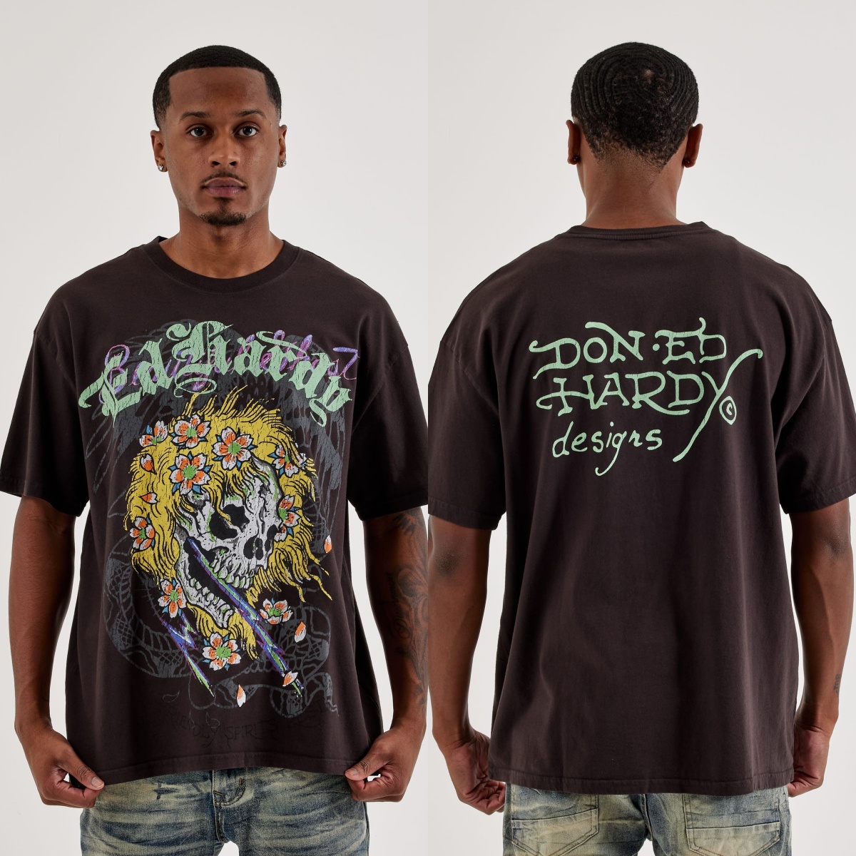 Sacred Heart Ed Retro Tattoo A - Streetwear Brand Heart 评论和价格