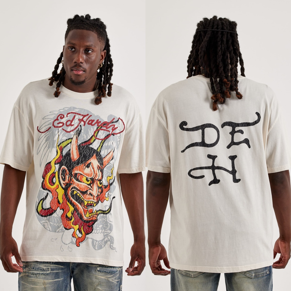 Sacred Heart Ed Retro Tattoo A - Streetwear Brand Heart 评论和价格