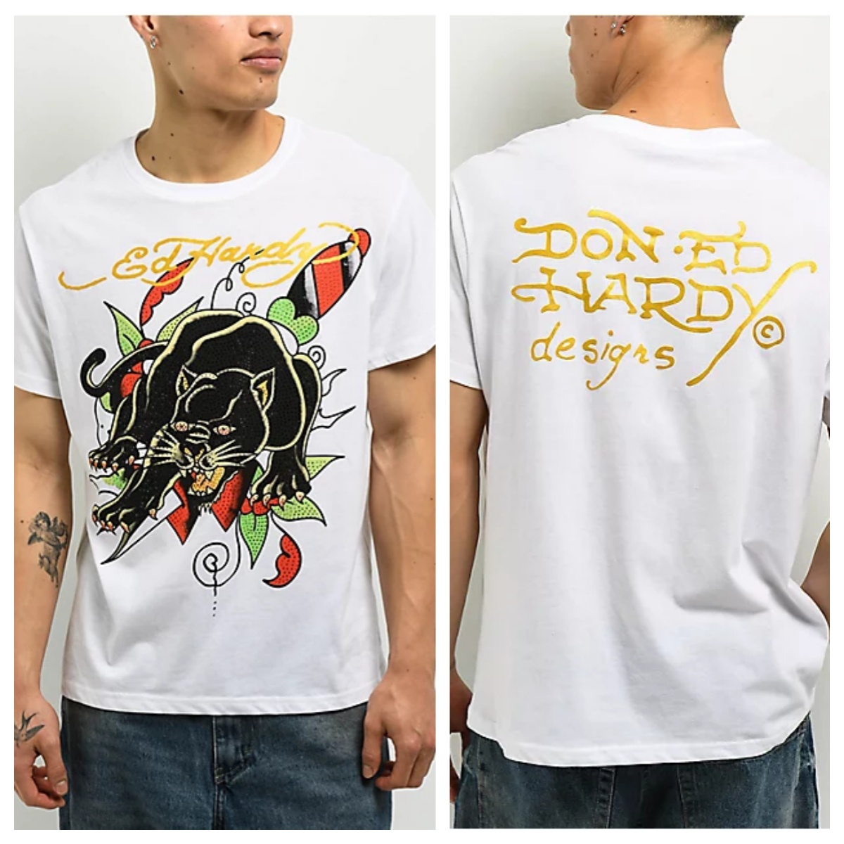 Cross Heart Ed Y2k Tattoo Art  - Streetwear Brand Heart 评论和价格